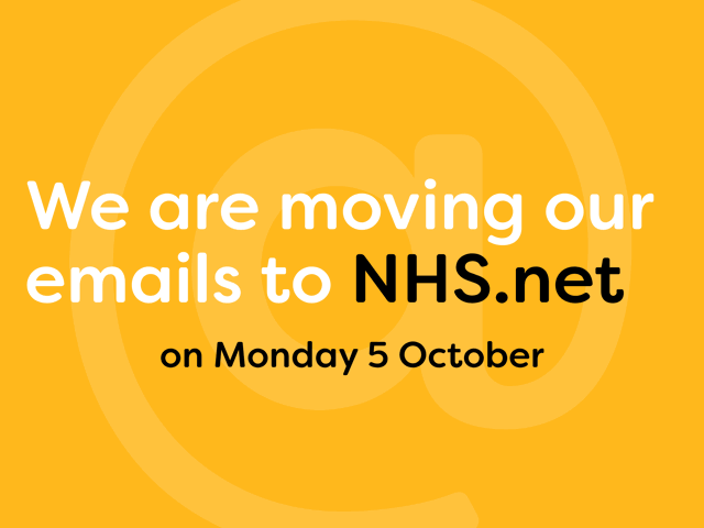 Our email addresses are changing